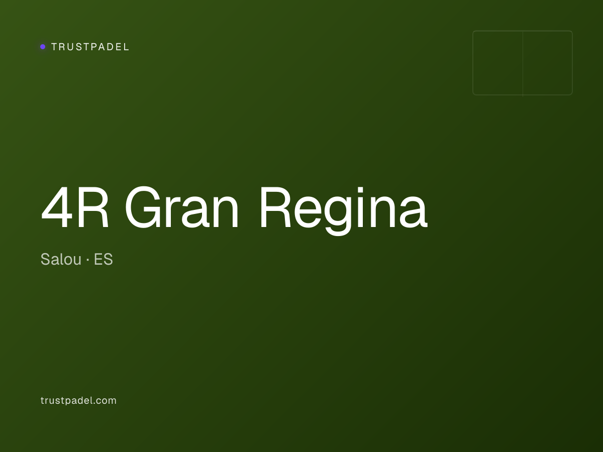 4R Gran Regina padel club
