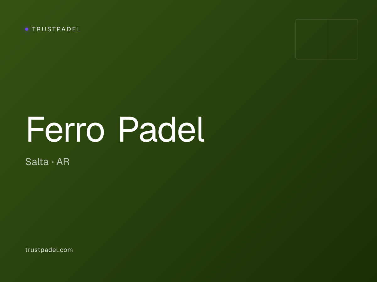 Ferro Padel padel club