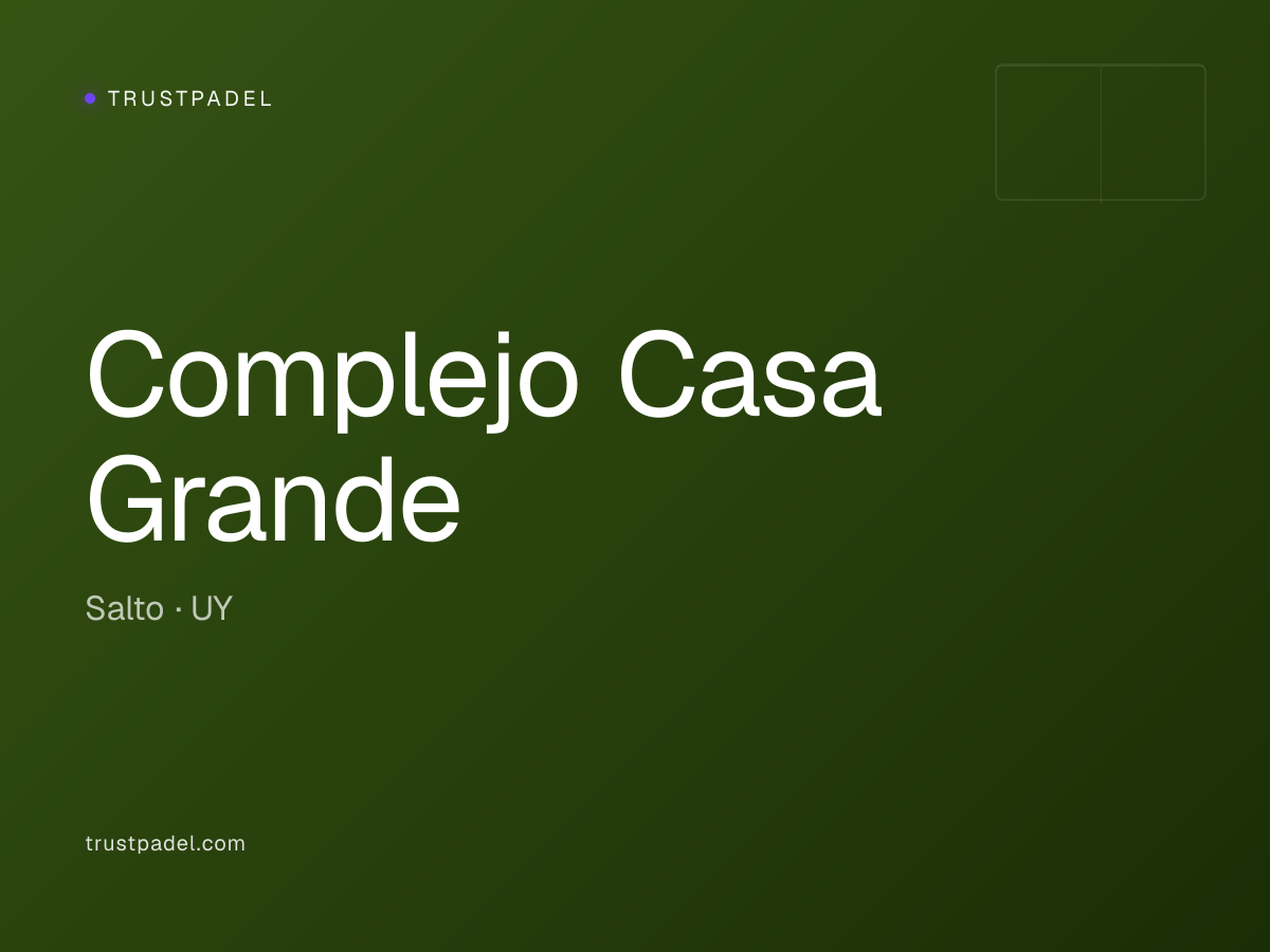 Complejo Casa Grande padel club