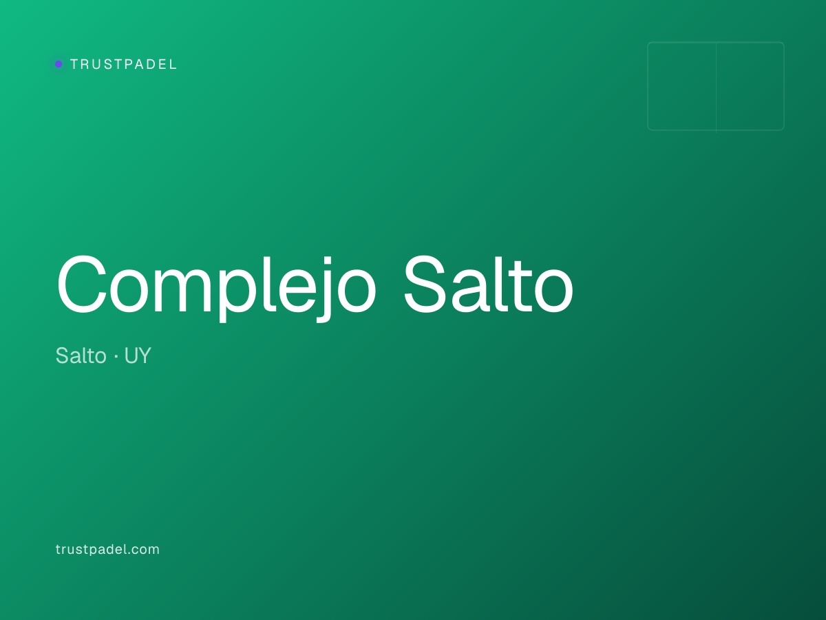 Complejo Salto padel club
