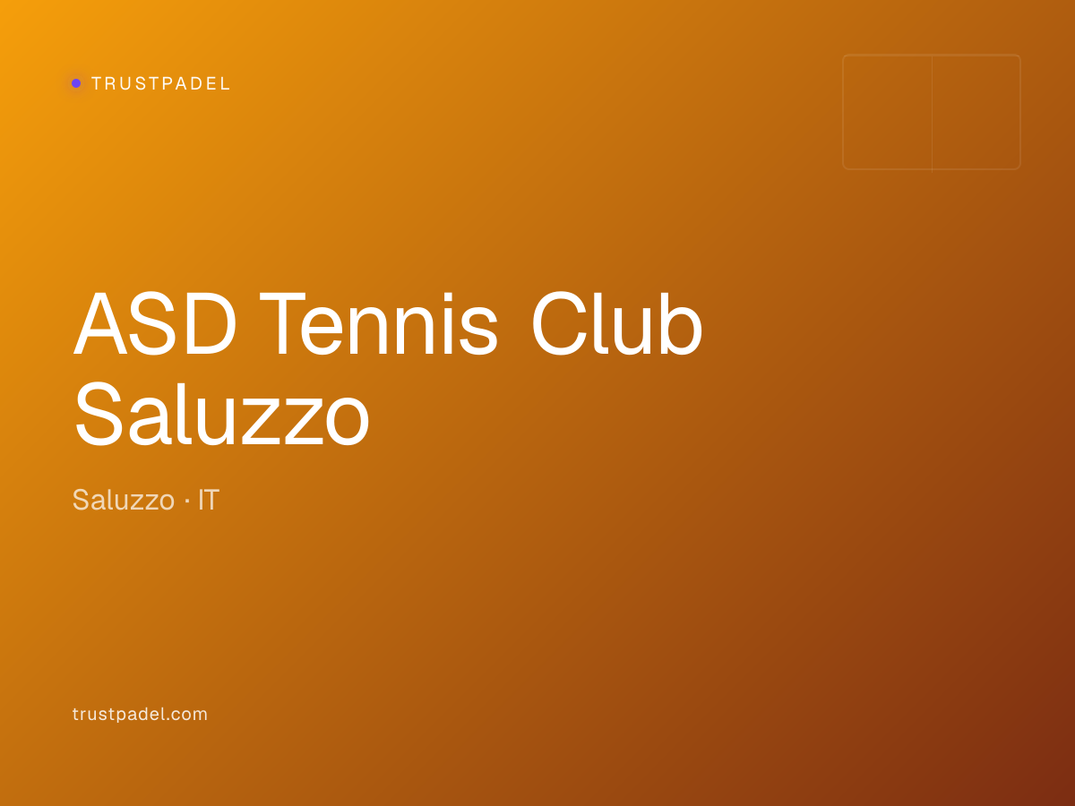 ASD Tennis Club Saluzzo padel club