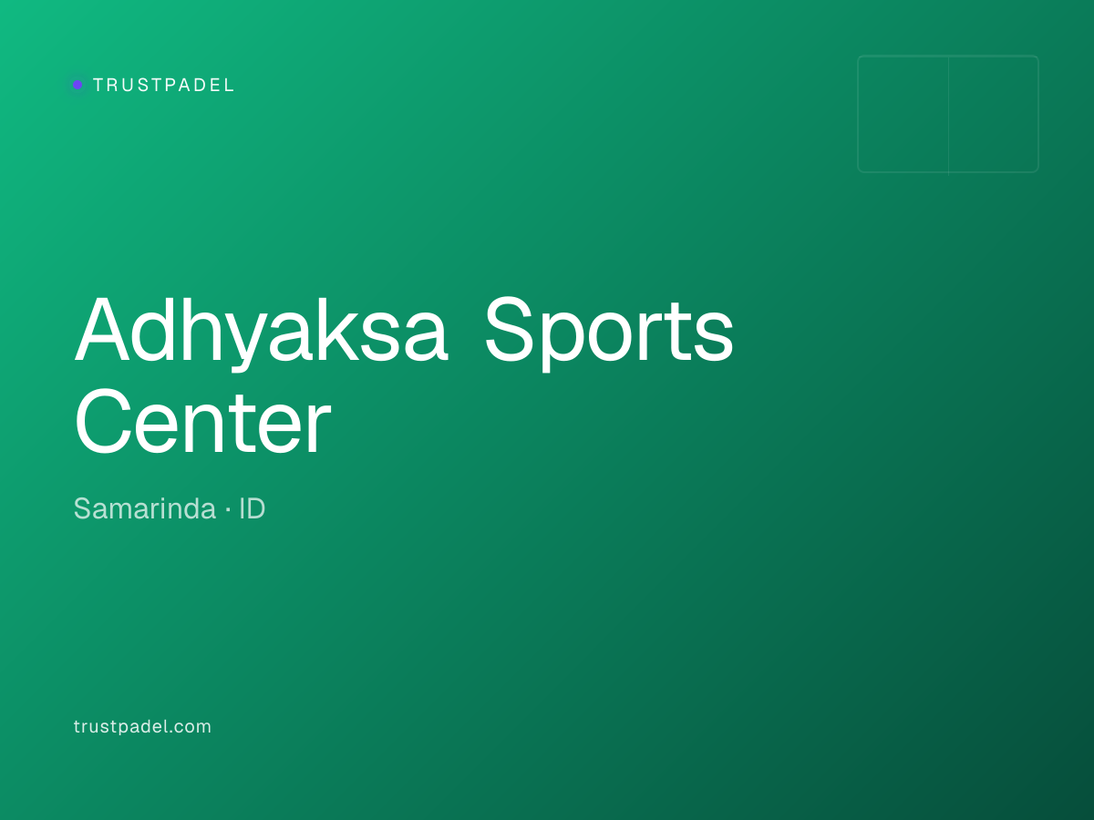 Adhyaksa Sports Center padel club