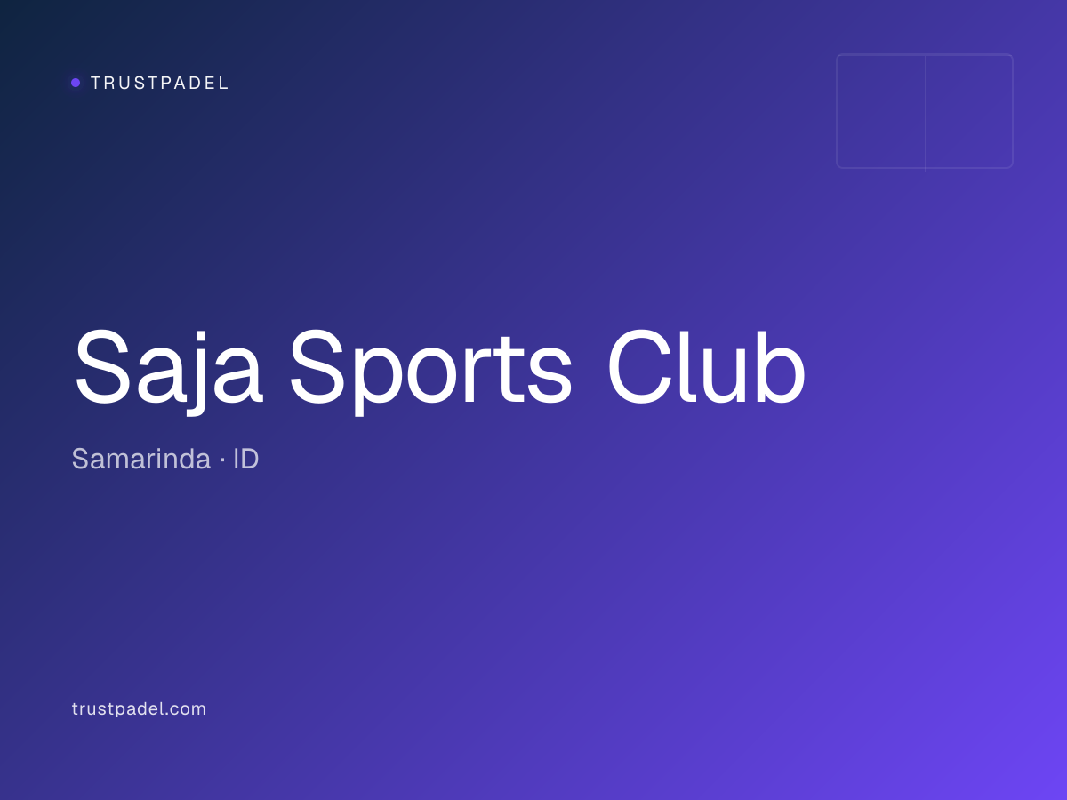 Saja Sports Club padel club