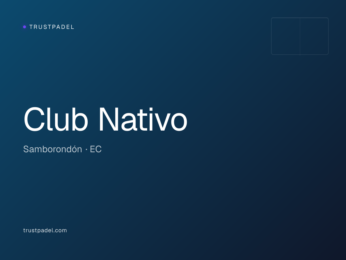 Club Nativo padel club