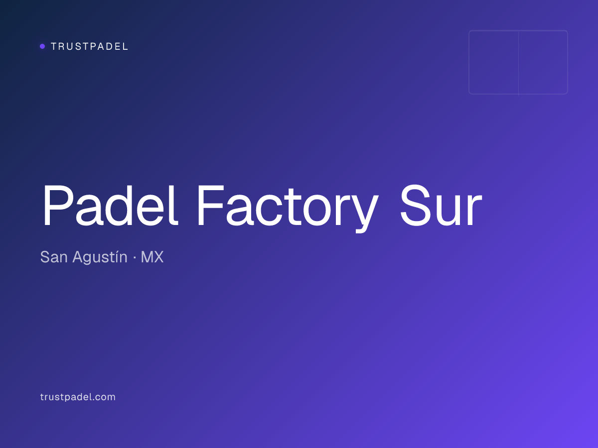 Padel Factory Sur padel club