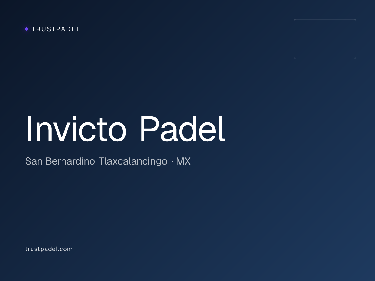 Invicto Padel padel club