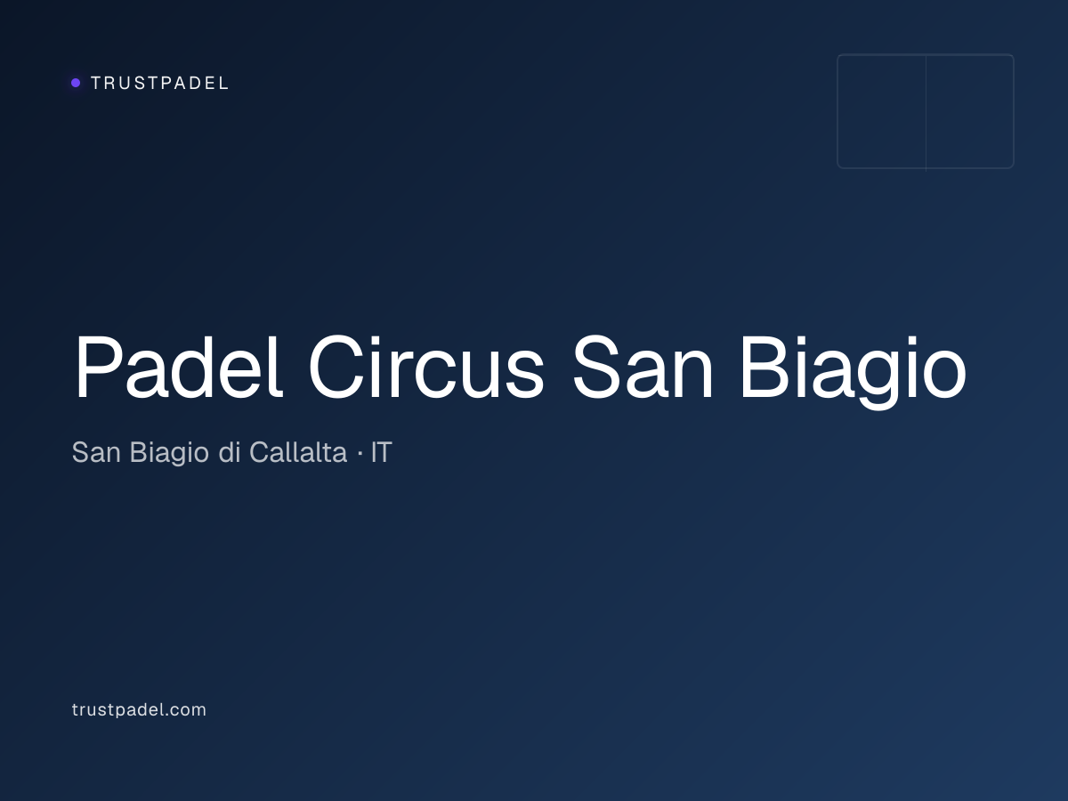 Padel Circus San Biagio padel club