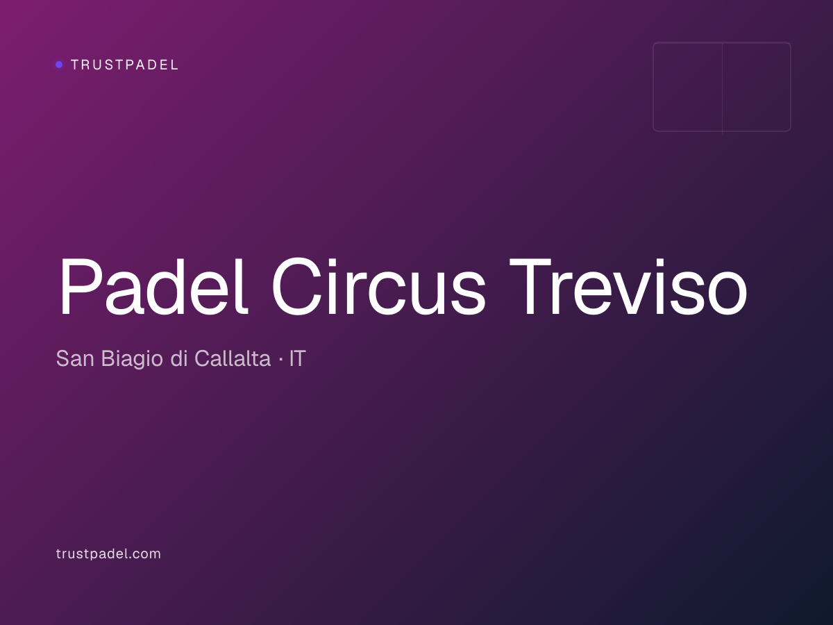 Padel Circus Treviso padel club
