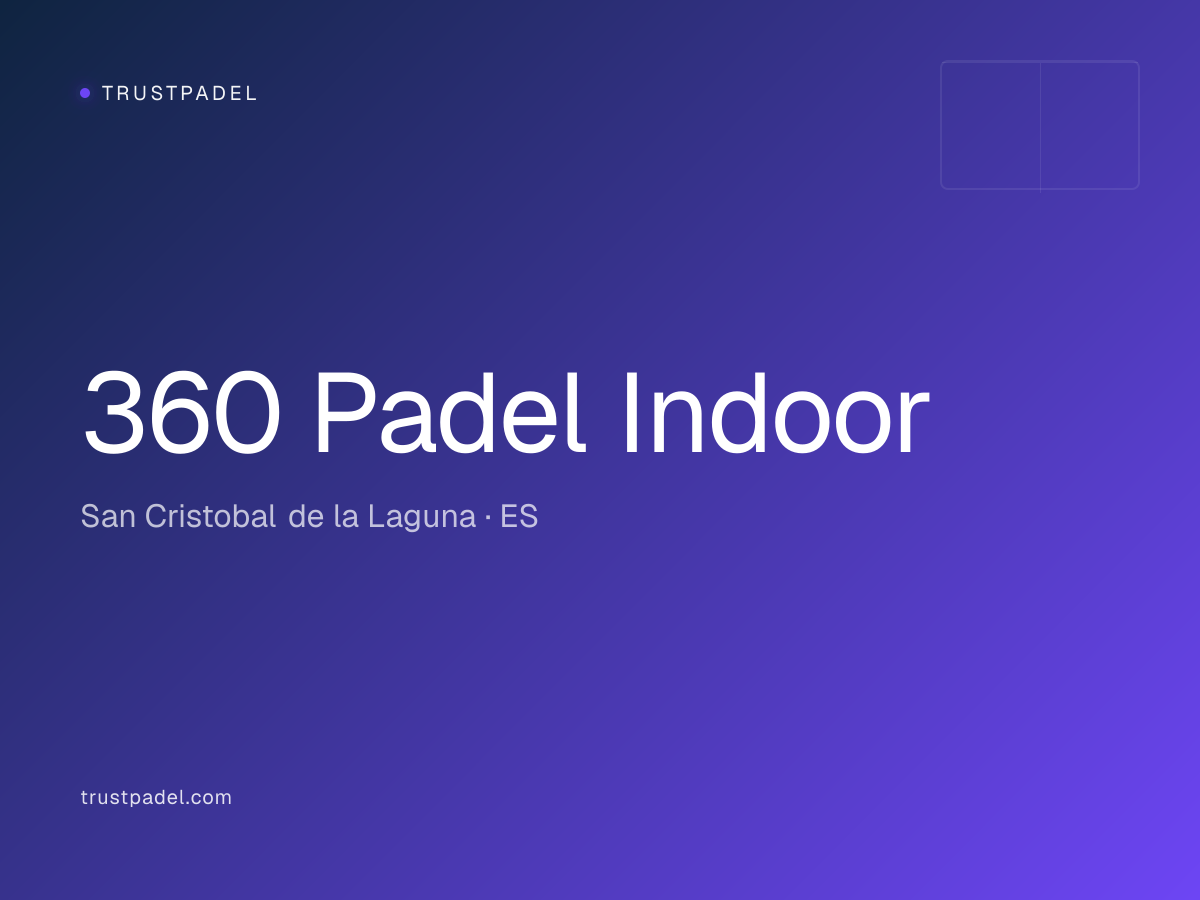360 Padel Indoor padel club