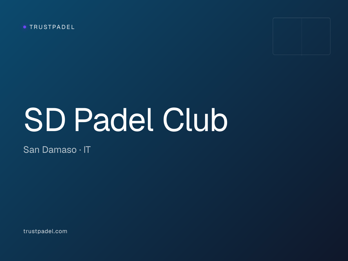 SD Padel Club padel club