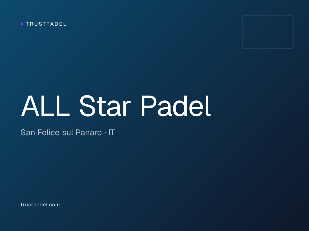 ALL Star Padel padel club