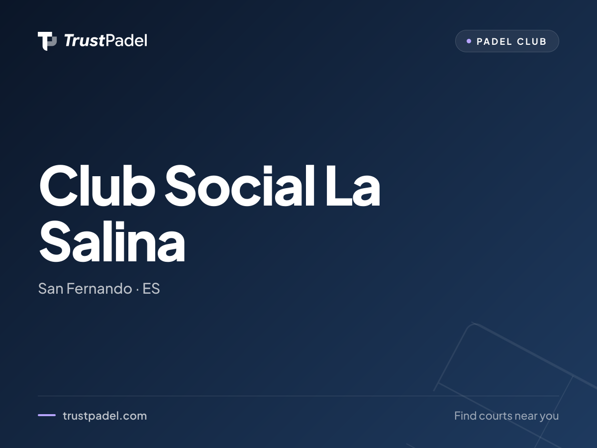 Club Social La Salina padel club