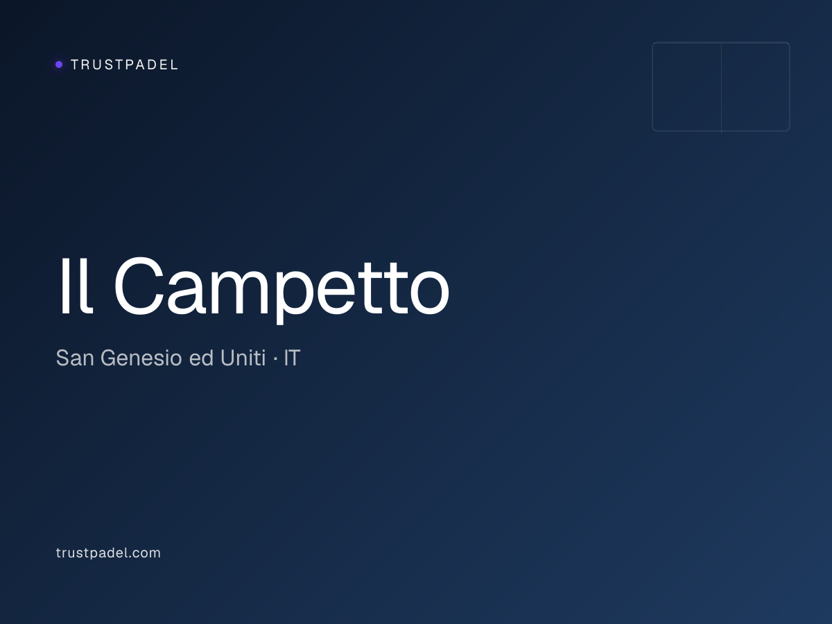 Il Campetto padel club