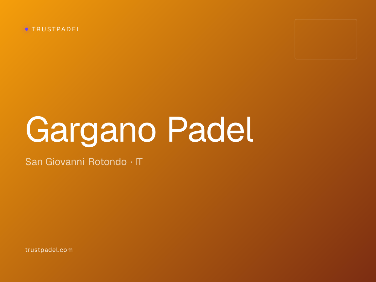 Gargano Padel padel club
