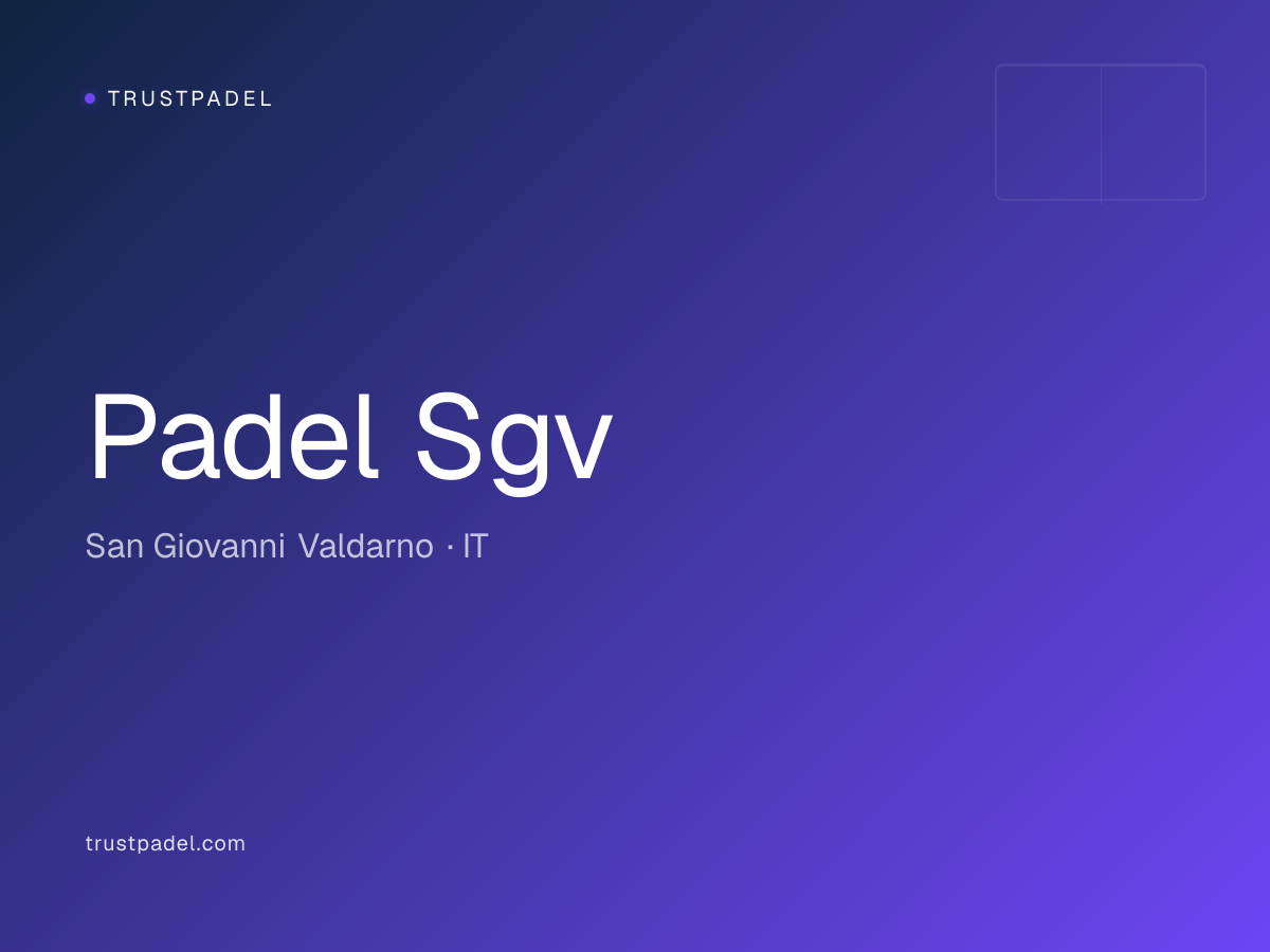 Padel Sgv padel club