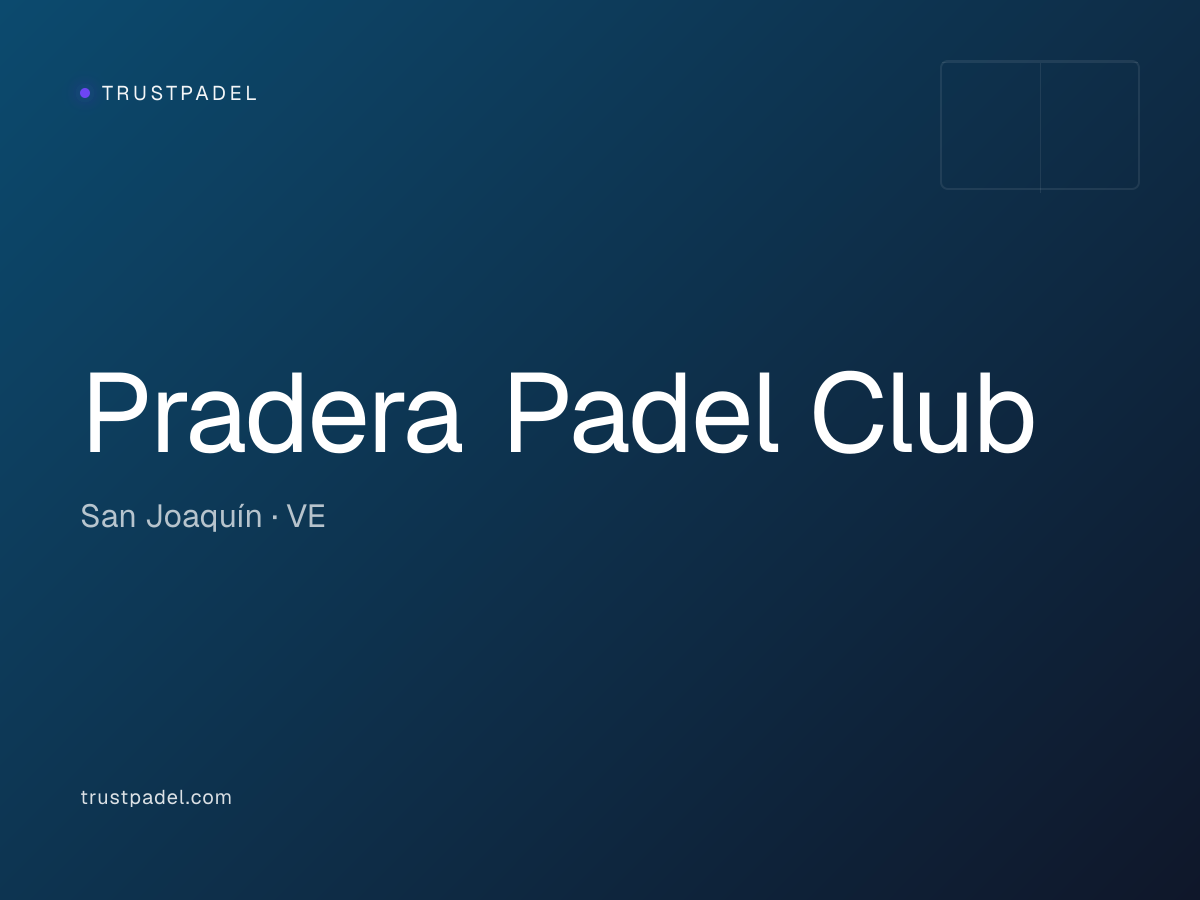 Pradera Padel Club padel club