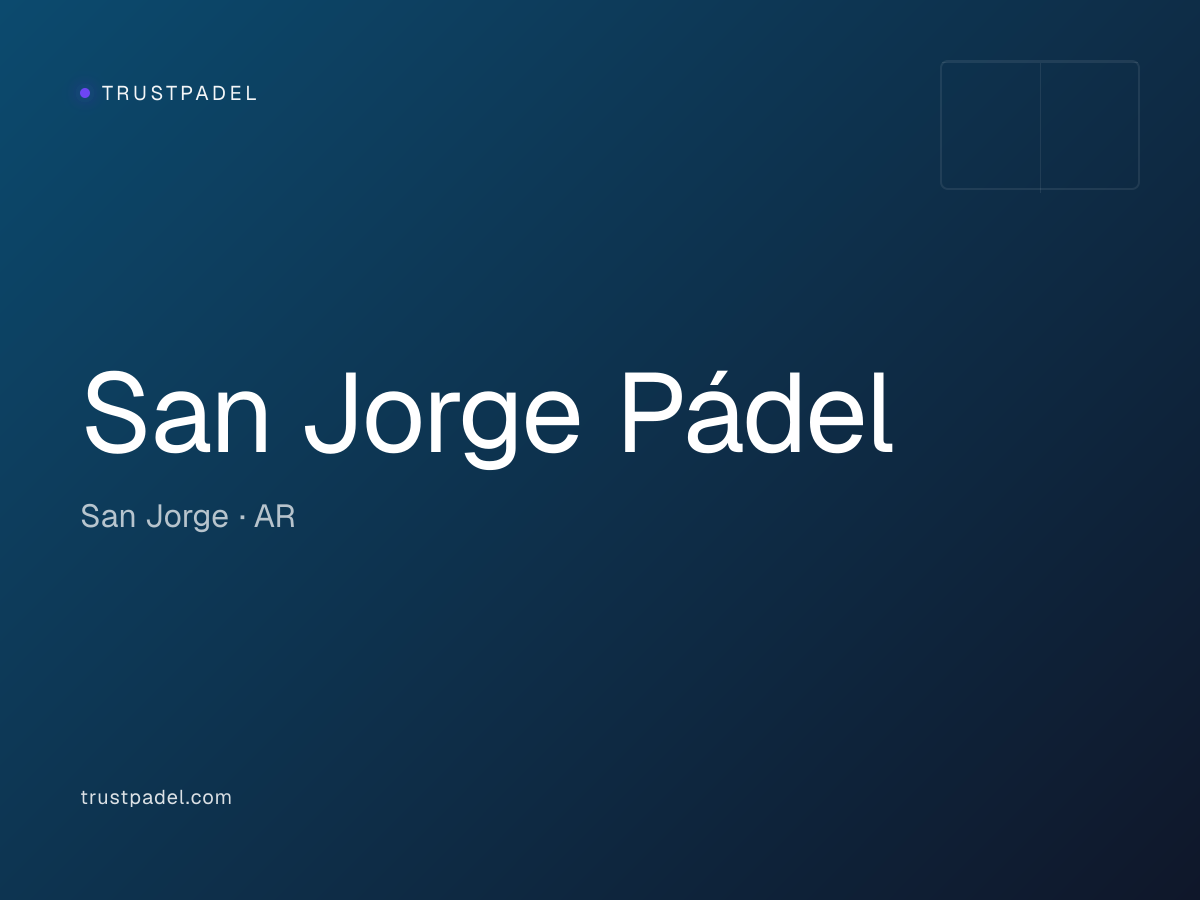 San Jorge Pádel padel club