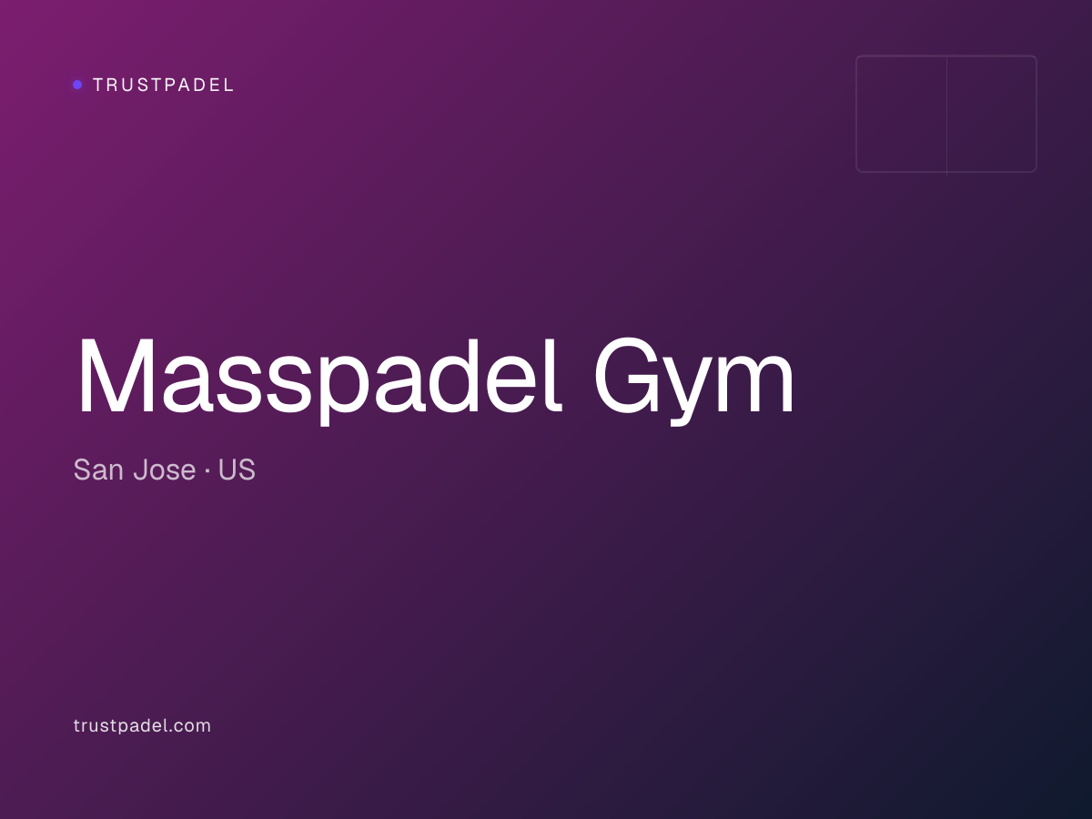 Masspadel Gym padel club