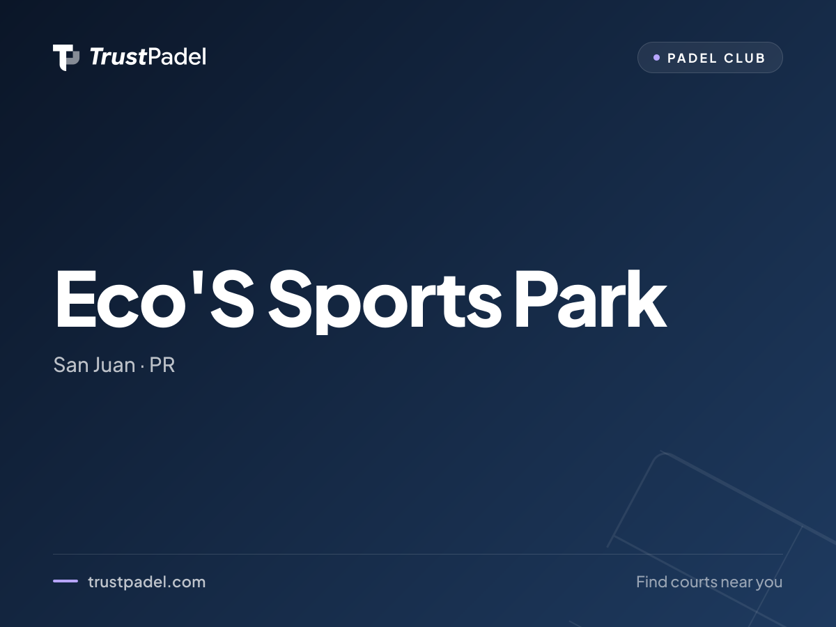 Eco'S Sports Park padel club