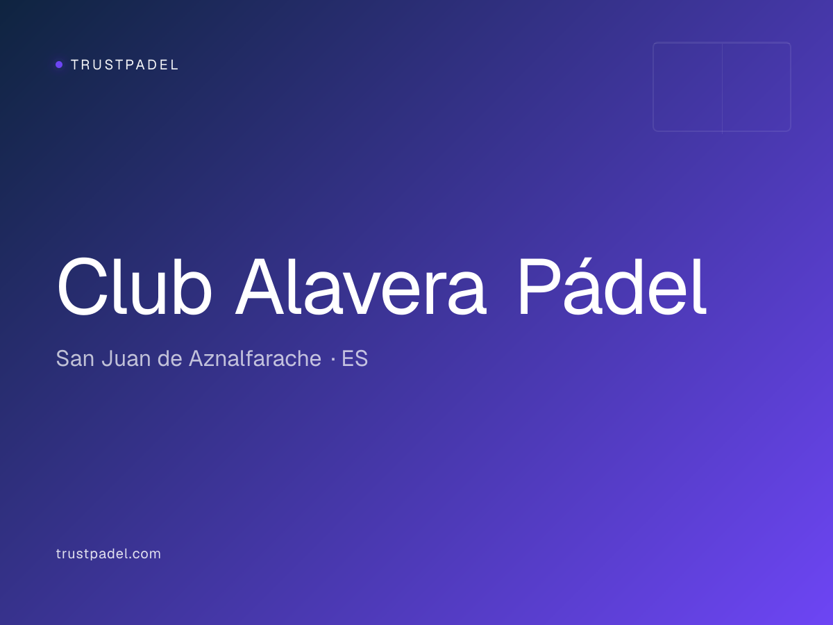 Club Alavera Pádel padel club