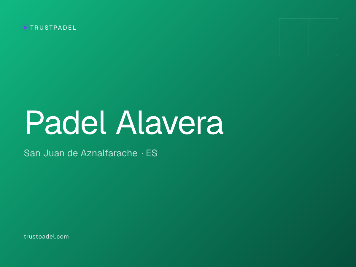 Padel Alavera padel club