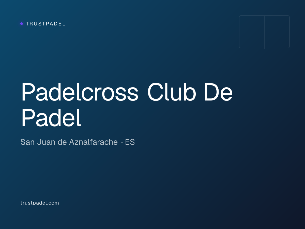 Padelcross Club De Padel padel club