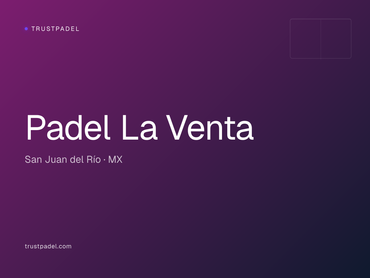 Padel La Venta padel club