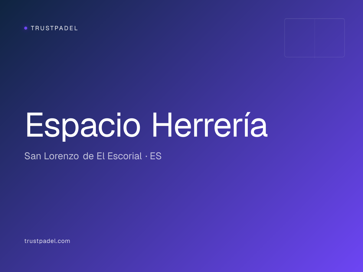 Espacio Herrería padel club