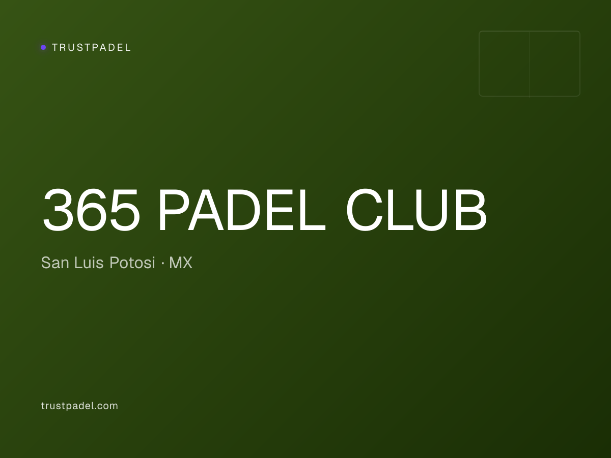 365 PADEL CLUB padel club