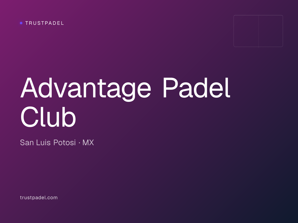 Advantage Padel Club padel club