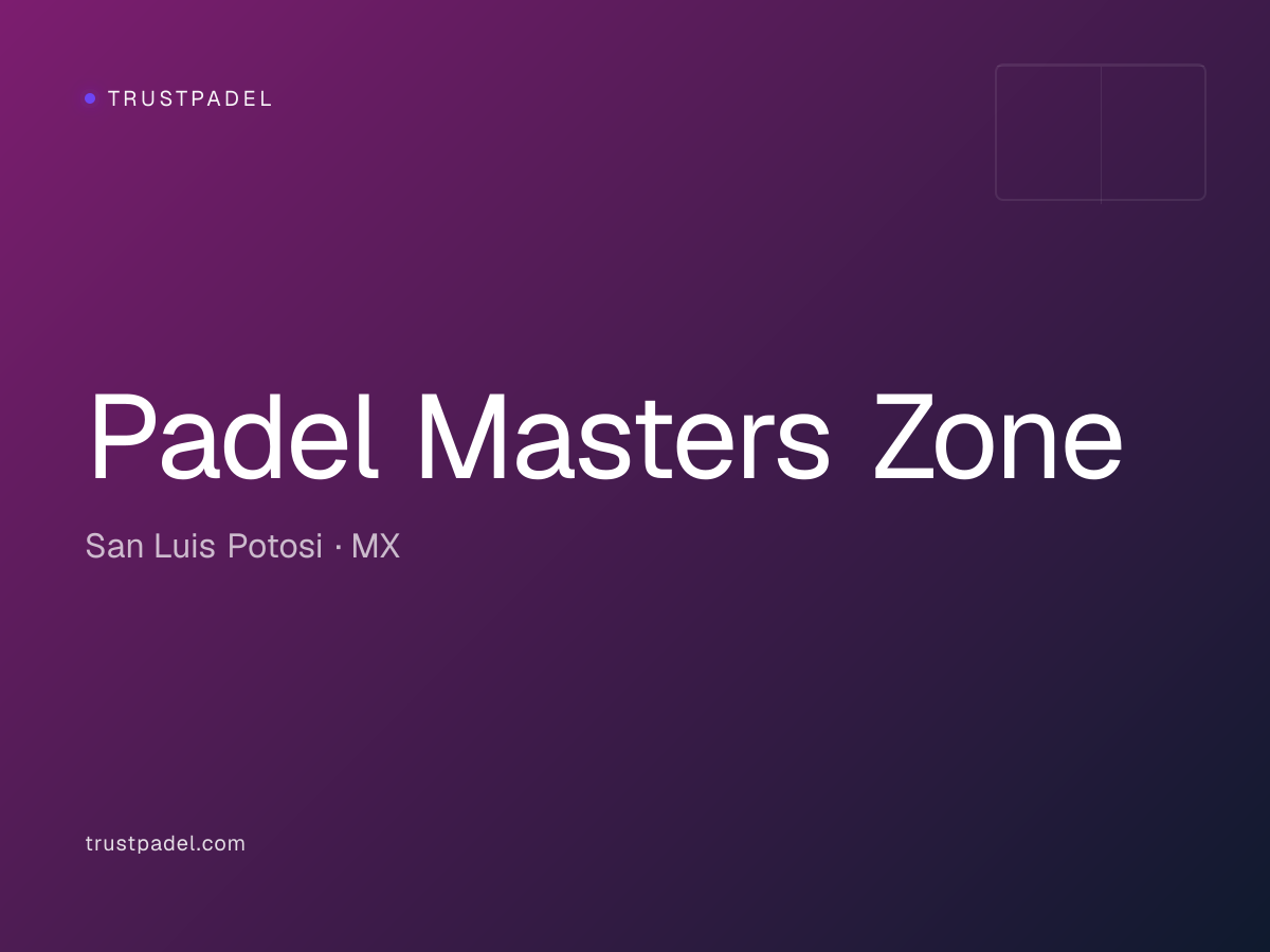 Padel Masters Zone padel club
