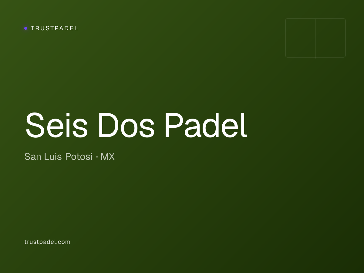 Seis Dos Padel padel club