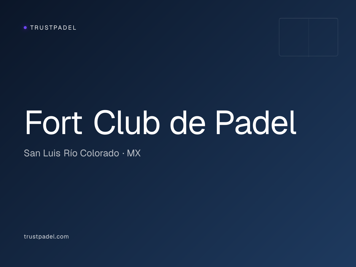 Fort Club de Padel padel club