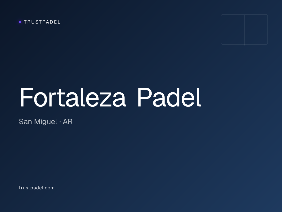 Fortaleza Padel padel club