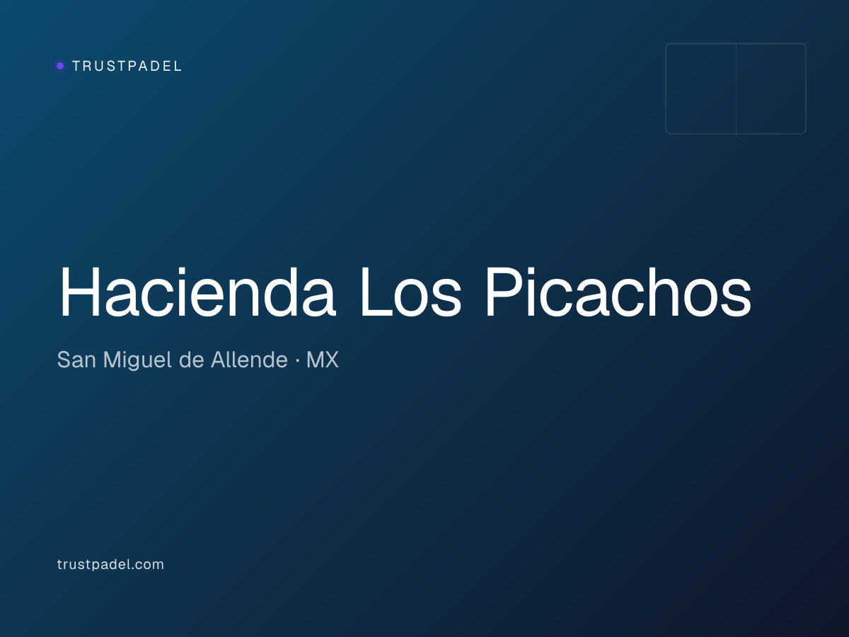 Hacienda Los Picachos padel club