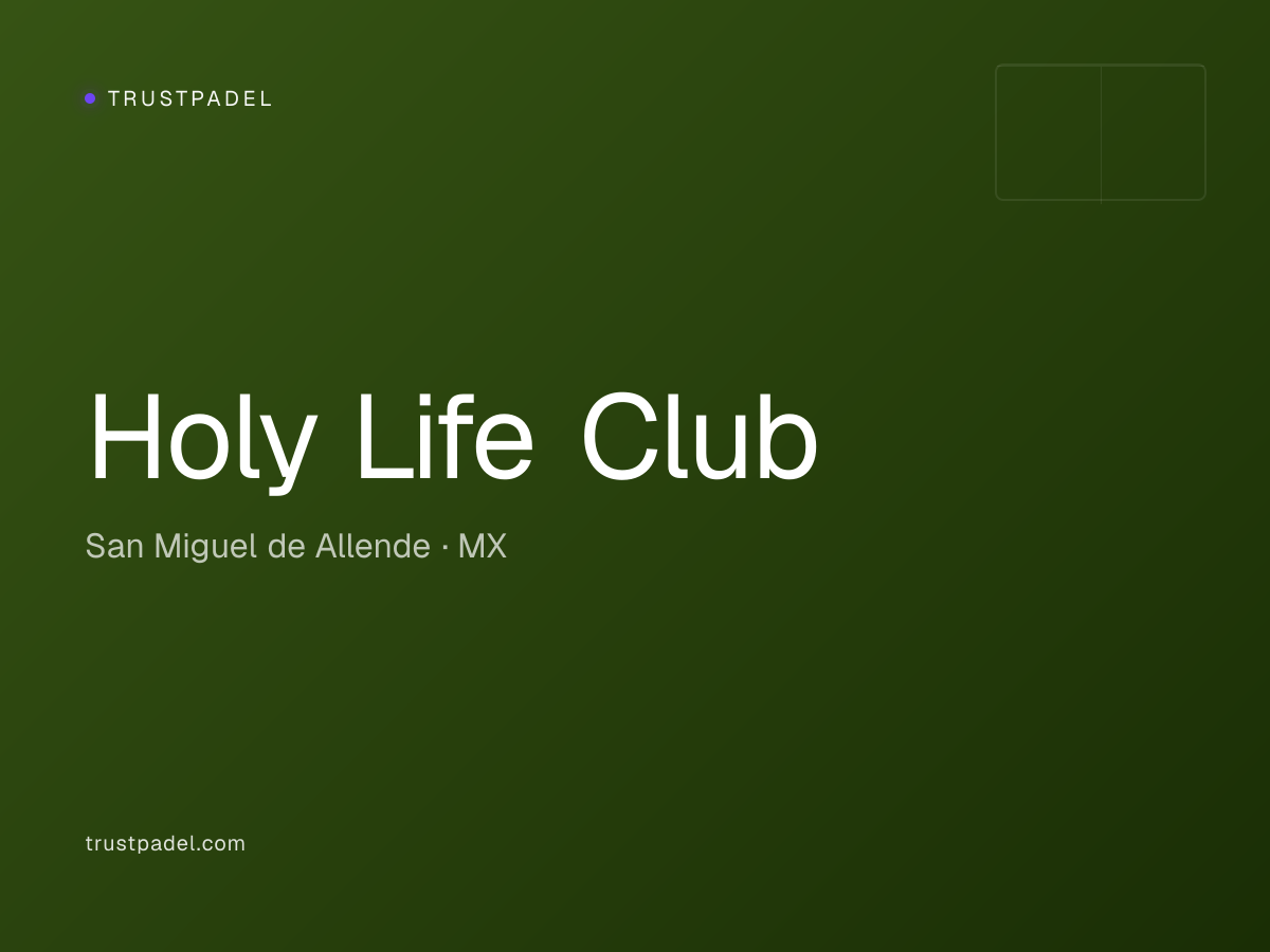 Holy Life Club padel club