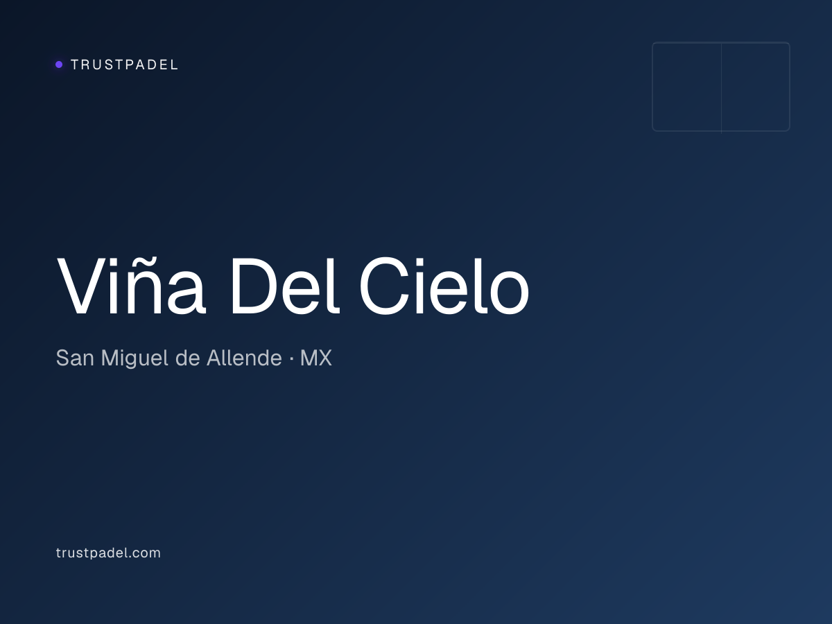 Viña Del Cielo padel club