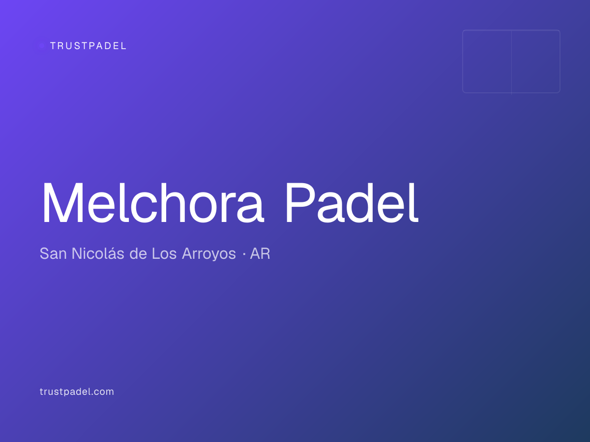 Melchora Padel padel club