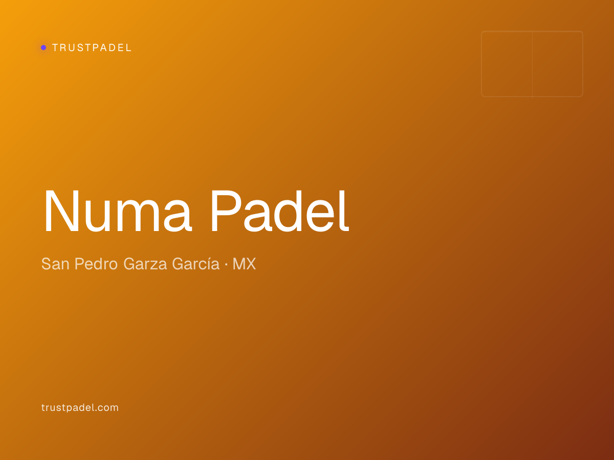 Numa Padel padel club