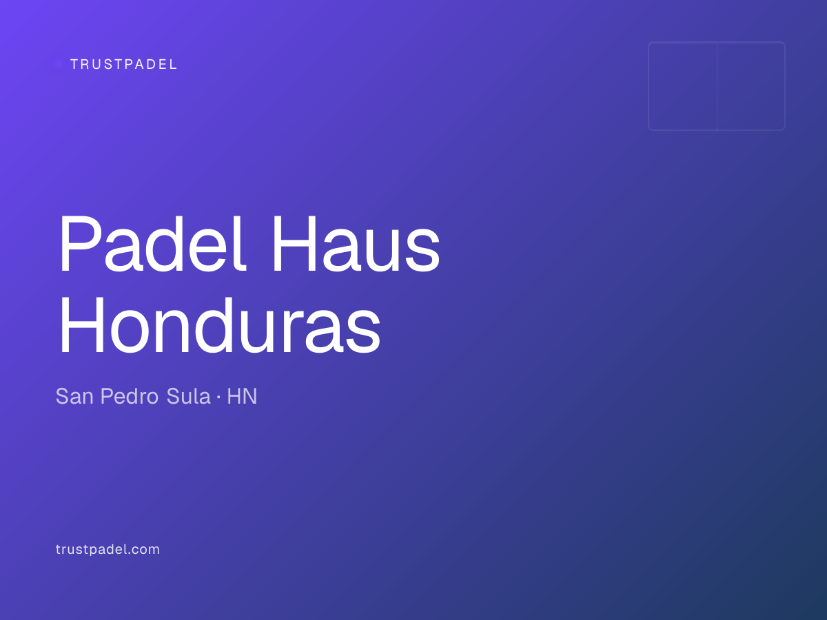 Padel Haus Honduras padel club