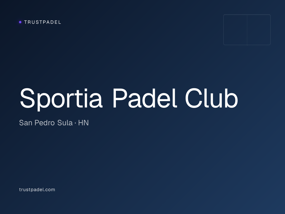 Sportia Padel Club padel club