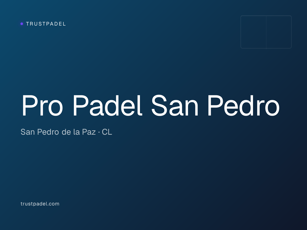 Pro Padel San Pedro padel club