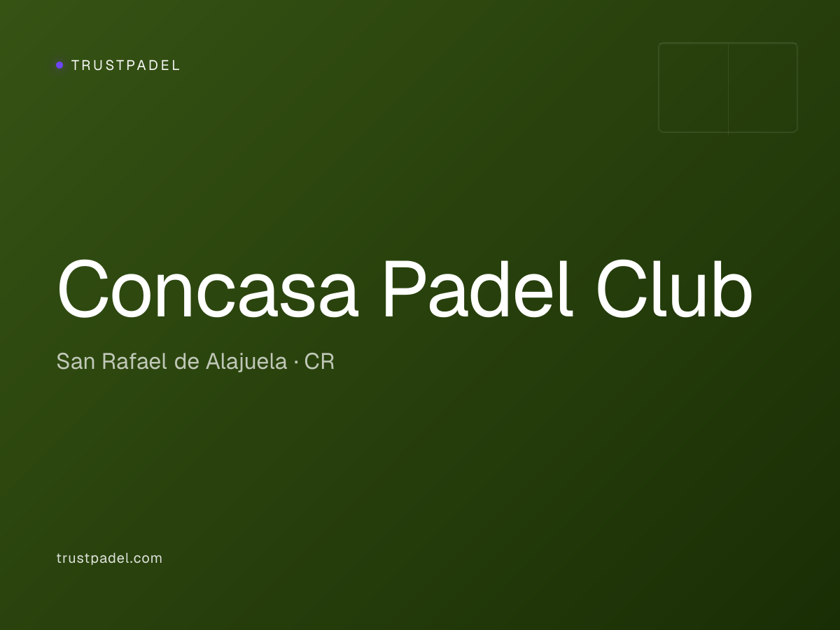 Concasa Padel Club padel club
