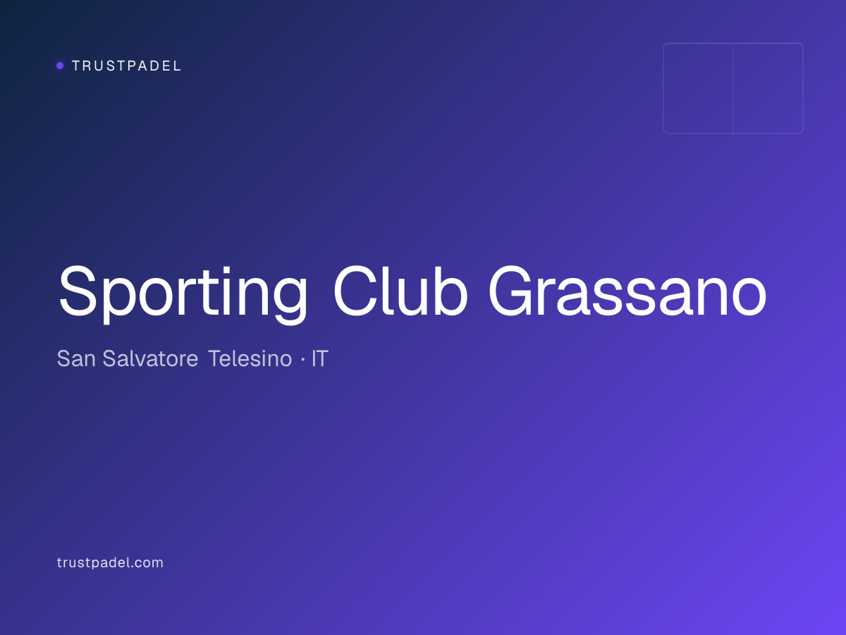Sporting Club Grassano padel club