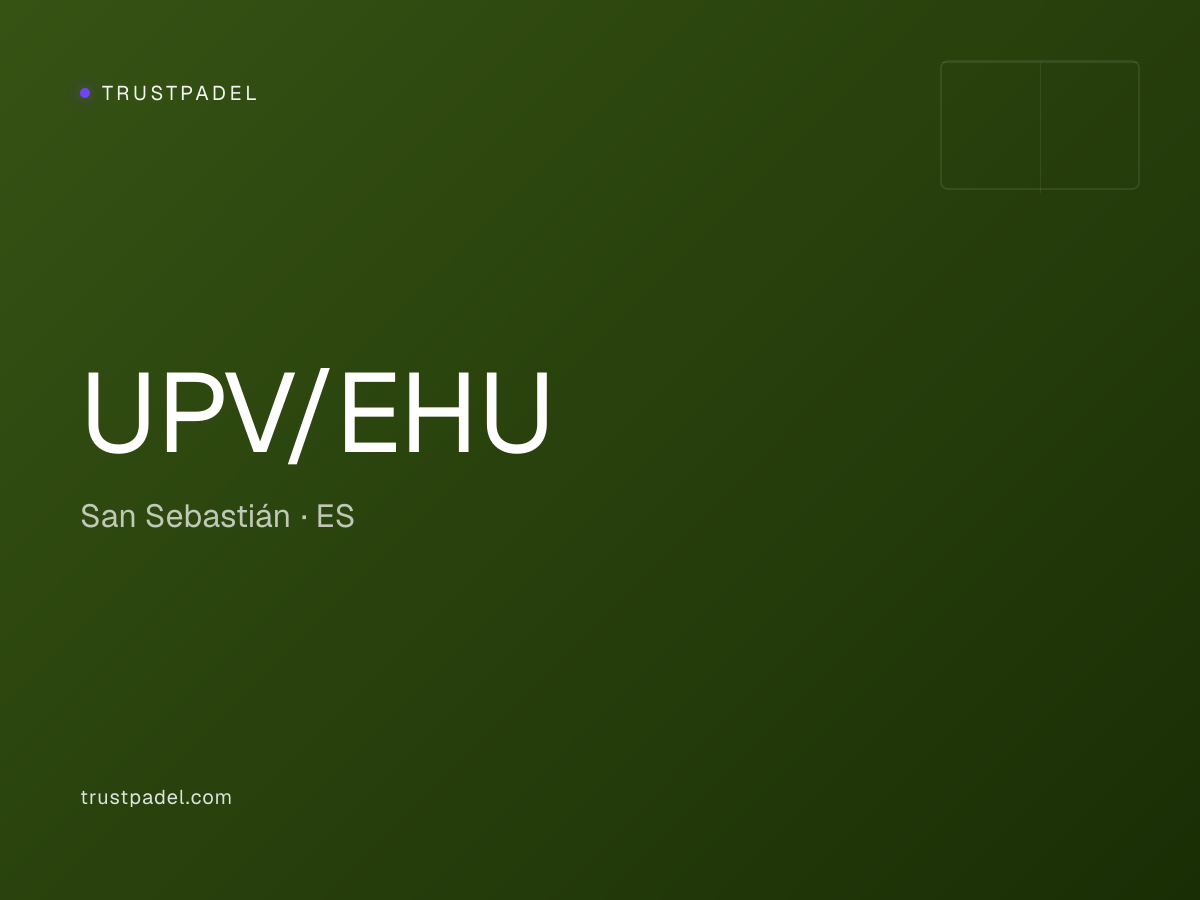 UPV/EHU padel club