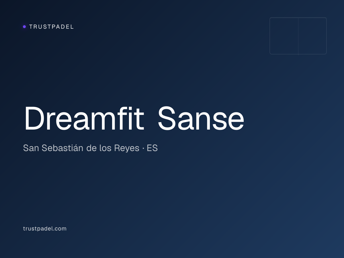 Dreamfit Sanse padel club