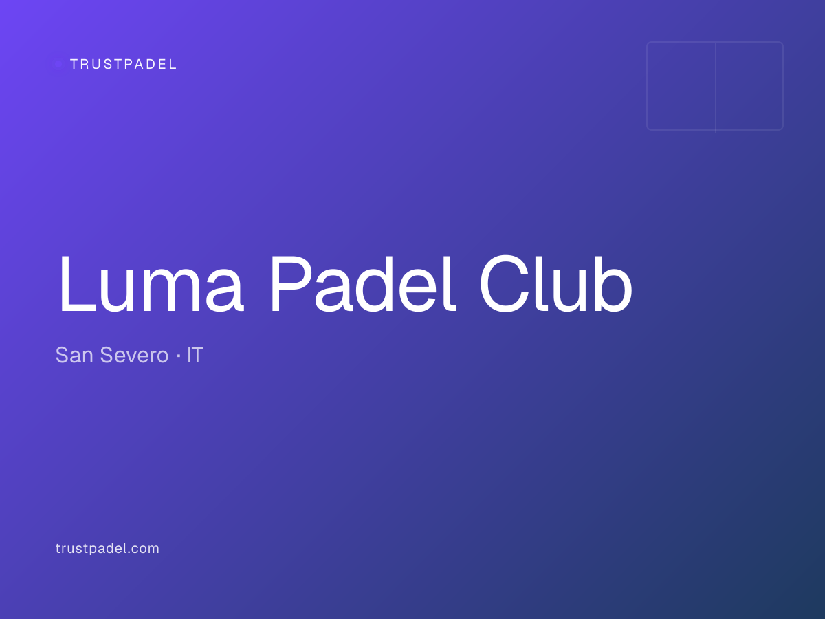 Luma Padel Club padel club