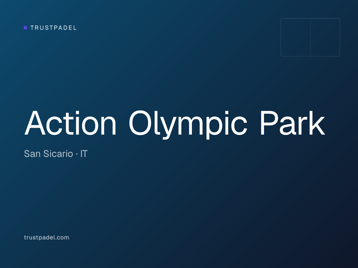 Action Olympic Park padel club