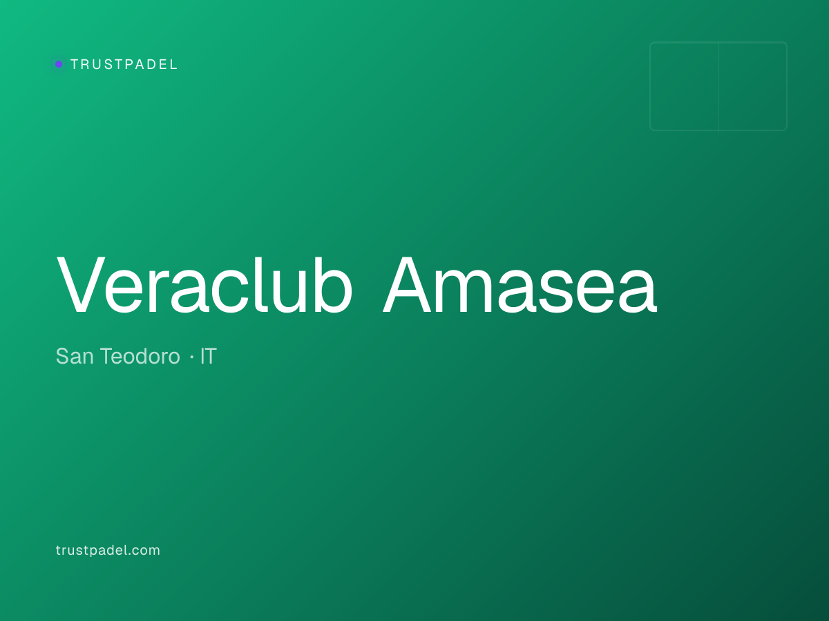 Veraclub Amasea padel club