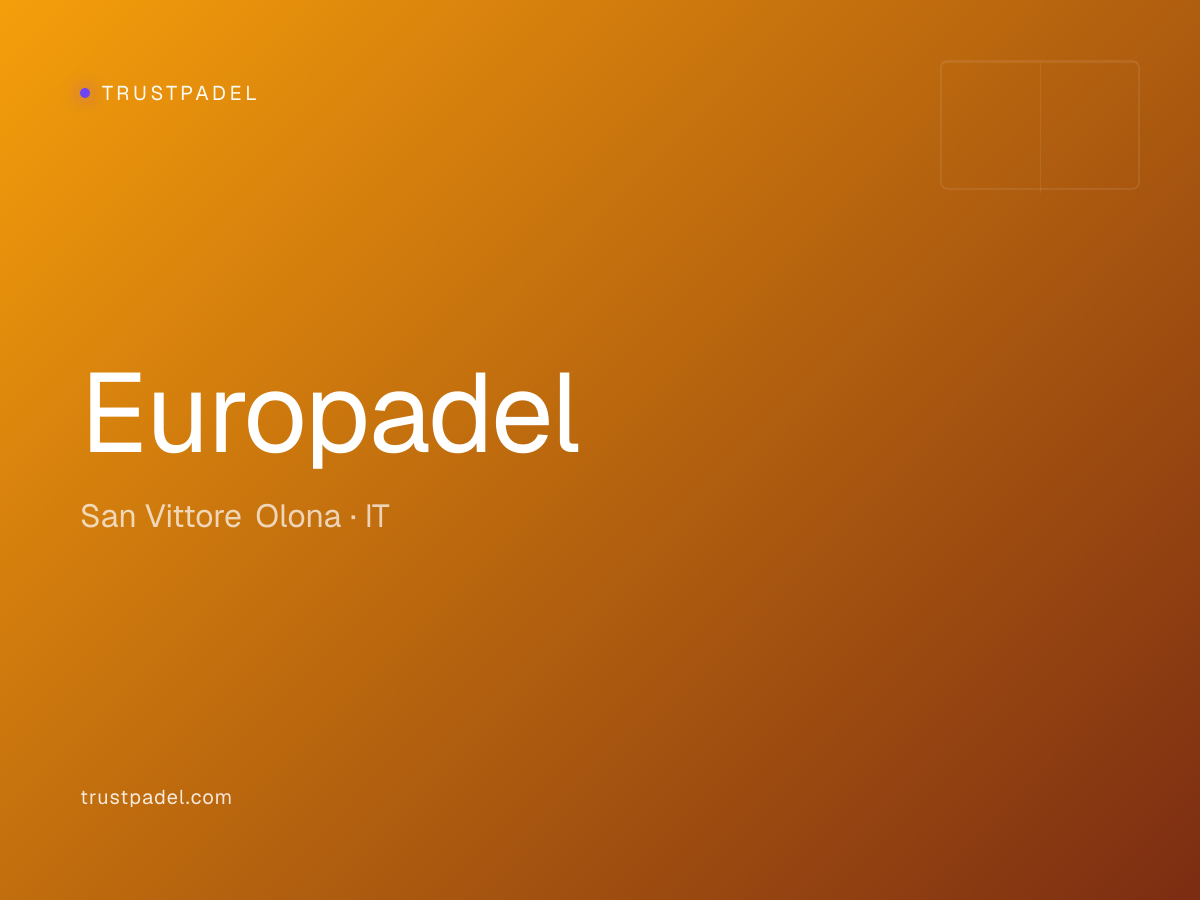 Europadel padel club